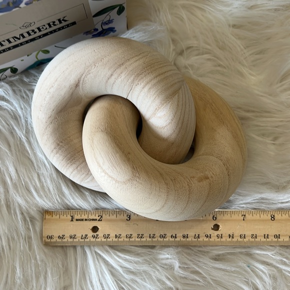 NIB Wooden Decorative Knot - Picture 3 of 4